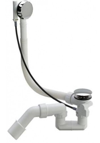 VIEGA Simplex vaňový odtokový komplet predĺžený 725mm , chróm 595678