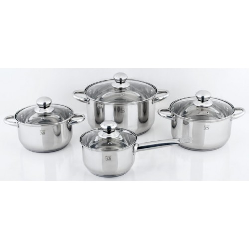 CS SOLINGEN Kassel Sada hrncov nerez 8 ks CS-061241 CS SOLINGEN Kassel Sada hrncov nerez 8 ks CS-061241