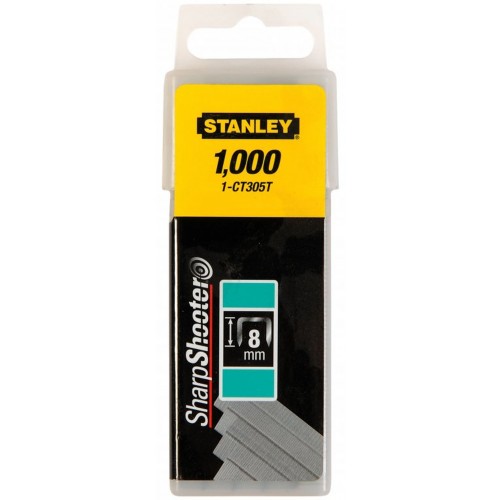 Stanley 1-CT305T Hranaté spony do 1-CT10x - 8mm, 1000ks