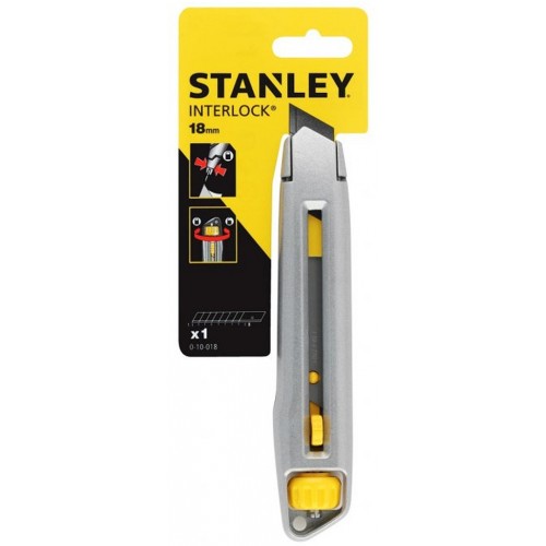 Stanley 4-10-018 Kovový nôž InterLock pre odlamovacie čepele 18mm