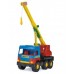 Auto middle Truck žeriav plast 36cm Wader v sáčku