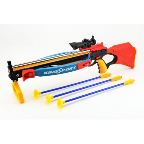 Kuš sa šípy 3ks plast 67cm v krabici Kuš sa šípy 3ks plast 67cm v krabici