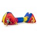 Stan 2ks s tunelom 105x105x95cm a 47x180cm samorozkládací polyester / kov