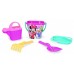 Sada na piesok Minnie plast 5ks 25x18cm v sieťke 12m +