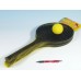 Soft tenis plast čierny + loptička 53cm v sieťke
