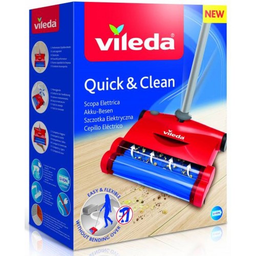 VÝPREDAJ VILEDA Quick & Clean zmeták (Esweeper III) 153035 BEZ ORIG. OBALU!!!!