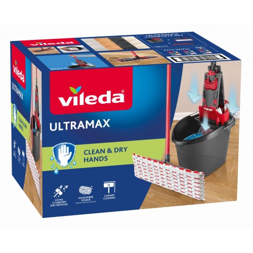 VILEDA Ultramax set box, čierny 155737 VILEDA Ultramax set box, čierny 155737