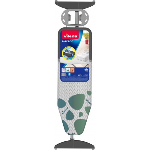 VILEDA Park&Go Plus žehliaca doska 120×38 cm modrá 159384