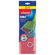 VILEDA Inox colors drôtenka 2+1ks 174725