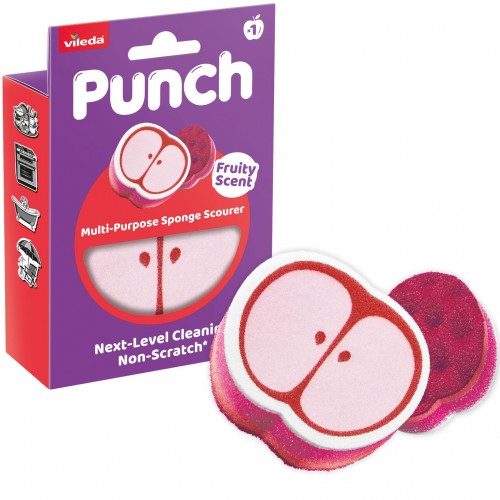 VILEDA PUNCH Apple hubka 1 ks 182810 VILEDA PUNCH Apple hubka 1 ks 182810