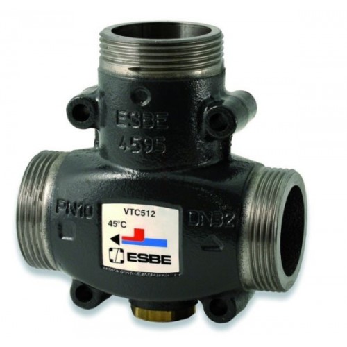 ESBE VTC 512 / 65°C Termostatický ventil , G 1 1/2", DN: 32, KVS: 14 m3/hod 51022600