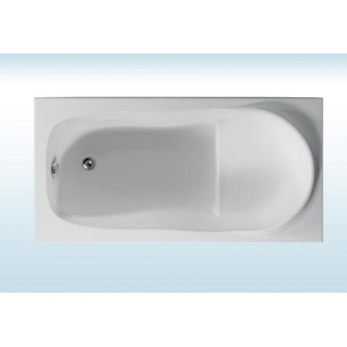 TEIKO Vaňa Alea-S obdĺžniková 140 x 70 cm, akrylátová, biela V112140N04T02001