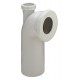 VIEGA Pripojovacie koleno pre WC, dodatočný prípoj 100/90x50 109462V