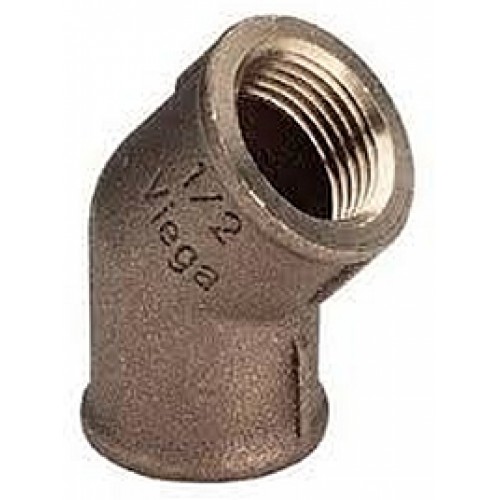 VIEGA Bronz koleno 3/4" 45° 320645