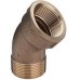 VIEGA Bronz závitový oblúk 3121 " 45° 264161
