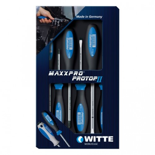 WITTE PROTOP II 5-dielna sata skrutkovačov 670039 WITTE PROTOP II 5-dielna sata skrutkovačov 670039