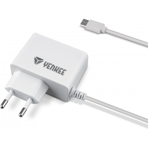 YENKEE YAC 2017WH Micro USB Nabíjačka 2A 30018433 YENKEE YAC 2017WH Micro USB Nabíjačka 2A 30018433