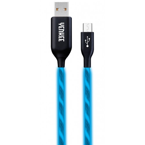 YENKEE YCU 231 BE LED Micro USB kábel 35052175