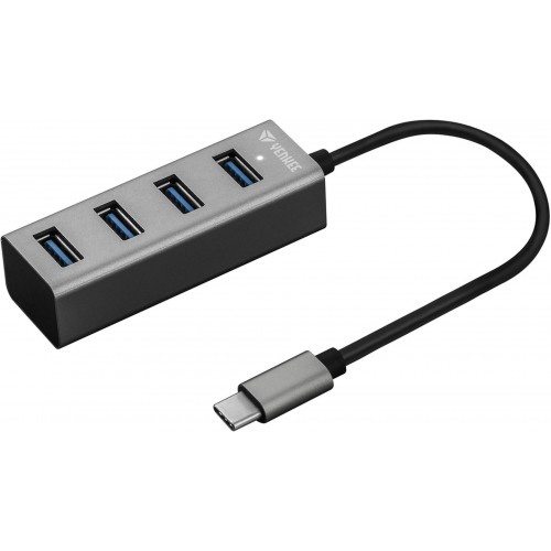 YENKEE YHB C430 USB C Hub 4x USB 3.0 45015552 YENKEE YHB C430 USB C Hub 4x USB 3.0 45015552