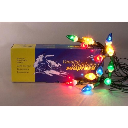 Vianočné osvetlenie - LIMBA / ŠIŠKA - FAREBNÉ VEX07
