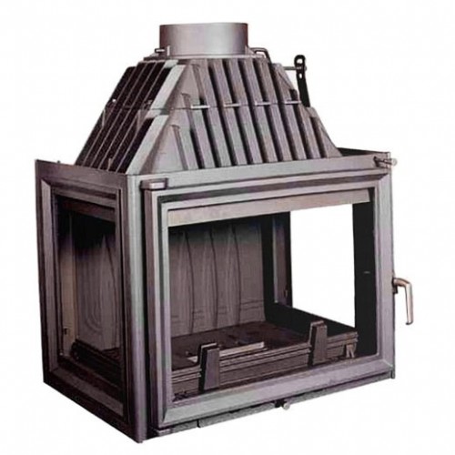 KRATKI ZUZIA/LP 16 kW krbová vložka teplovzdušná, pravé a ľavé sklo KRATKI ZUZIA/LP 16 kW krbová vložka teplovzdušná, pravé a ľavé sklo