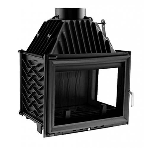 KRATKI ZUZIA/P 16 kW krbová vložka teplovzdušná, pravé sklo so stĺpikom KRATKI ZUZIA/P 16 kW krbová vložka teplovzdušná, pravé sklo so stĺpikom