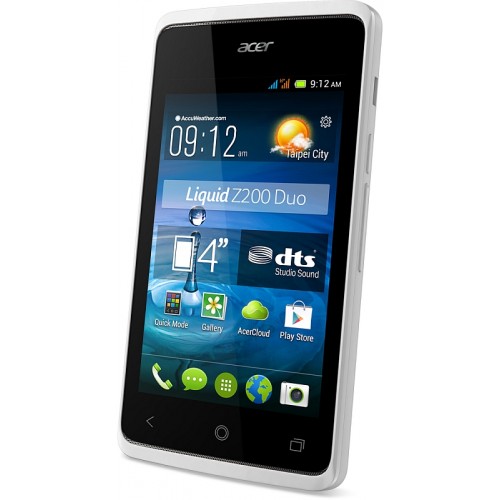 ACER Liquid Z200 Dual SIM DualC. 4 White Mobilný telefón 30013245 