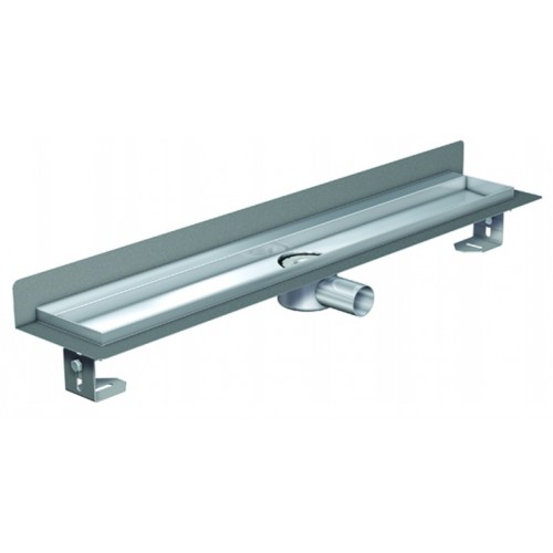 ACO ShowerDrain E žľab 700 mm, bez roštu, bočný odtok nízky 9010.55.68