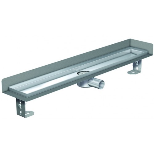 ACO ShowerDrain E žľab 700 mm, bez roštu, bočný odtok nízky 9010.55.78