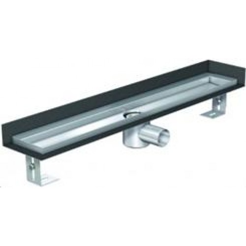 ACO ShowerDrain E žľab 900 mm, bez roštu bočné odtok vysoký 9010.55.45