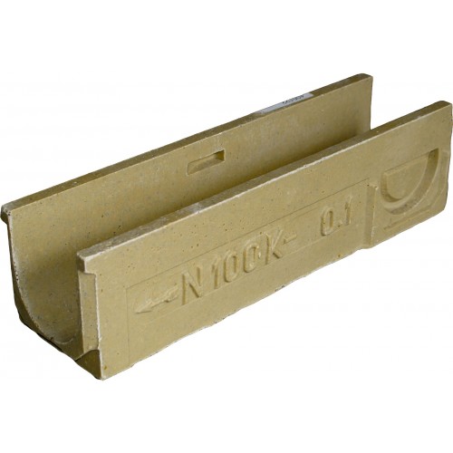 ACO Drain N100-10.1 žľab 0,5 m, H=13 cm, bez spádu 405126 ACO Drain N100-10.1 žľab 0,5 m, H=13 cm, bez spádu 405126