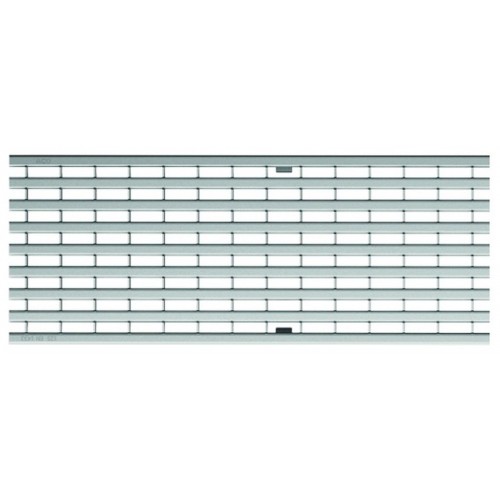 ACO Drainlock V/X150 - B125, rošt s pozdĺžnymi U-profily 1,0 m, nerez 133627