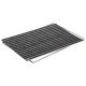 ACO Self Vario Indoor Rohožka 60 x 40 cm, AL profil, výplň plsť - antracit 37250