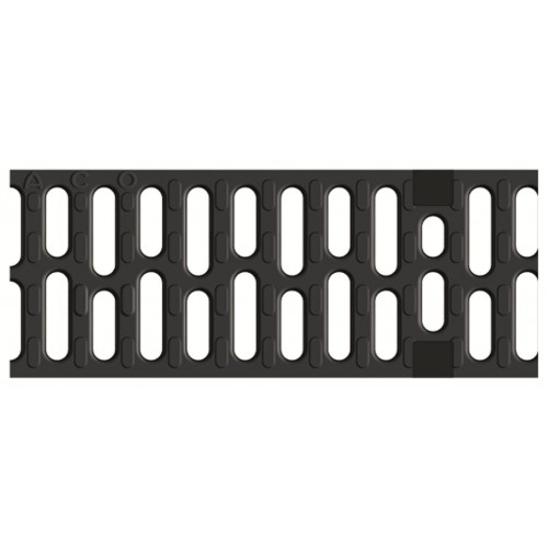 ACO Drainlock V/X100 - D400/E600, rošt mostíkový 0,5 m, liatina 12671