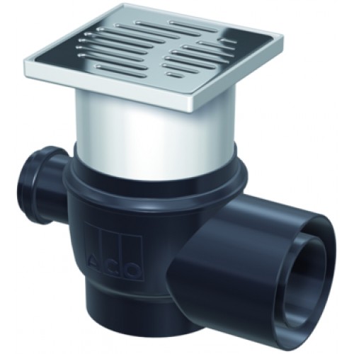 ACO EasyFlow Podlahová vpusť 150 x 150mm sklon 1,5° bočný prítok DN 50, 2700.00.77 ACO EasyFlow Podlahová vpusť 150 x 150mm sklon 1,5° bočný prítok DN 50, 2700.00.77