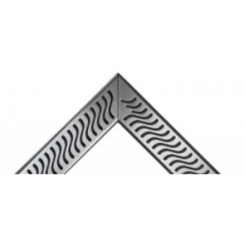 ACO ShowerDrain E dizajnový rošt rohový, Flag 0153.97.03