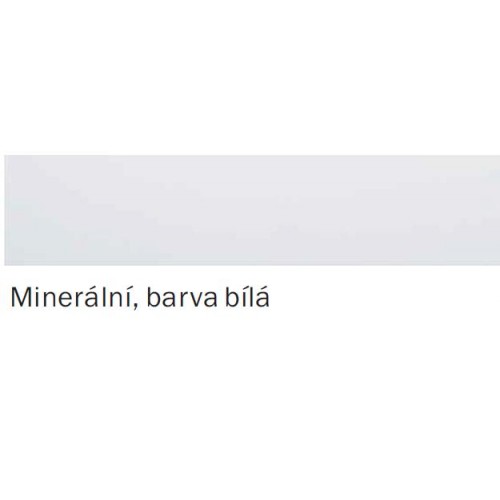 ACO ShowerDrain E odtokový rošt 700 mm, minerálne sklo, biela 9010.57.37