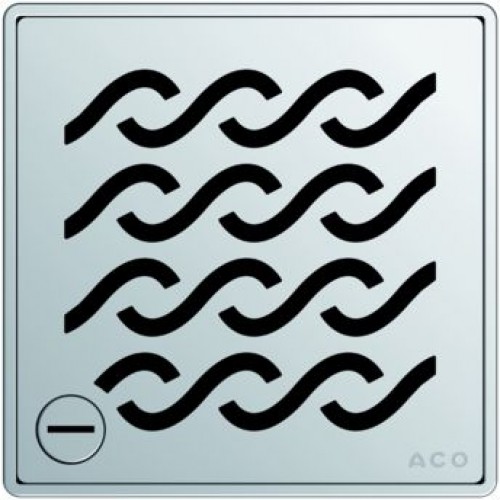 ACO ShowerPoint rošt 140 x 140 mm, s aretáciou, Hawaii 5141.21.29