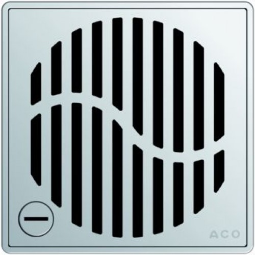 ACO ShowerPoint rošt 140 x 140 mm, s aretáciou, Wave 5141.21.28