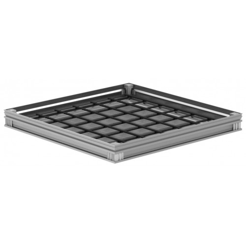 ACO TopTek zapustený šachtový kryt 1000x1000mm, H50, K3/L15 415155