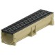 ACO Euroline 2.0 Žľab 0,5 m, H=10,4 cm, plastový rošt s Microgrip 416326