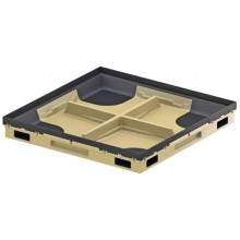 ACO Self Vario 2.0 Vaňa 60 x 60 cm, H80, polymérbetón/PP 3003043