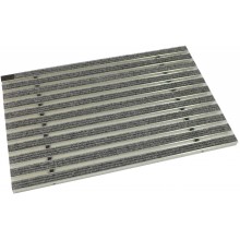 ACO Self Vario 2.0 Rips rohož 100 x 50 cm, plsť - svetlo šedá, AL 3008439