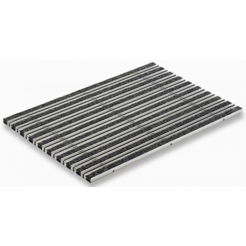 ACO Self Vario 2.0 Rips rohož 100 x 50 cm, plsť - antracit + líniová kefa, AL 3008443