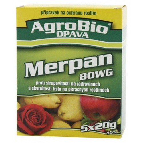 AgroBio MERPAN 80 WG fungicíd 5x20 g AgroBio MERPAN 80 WG fungicíd 5x20 g