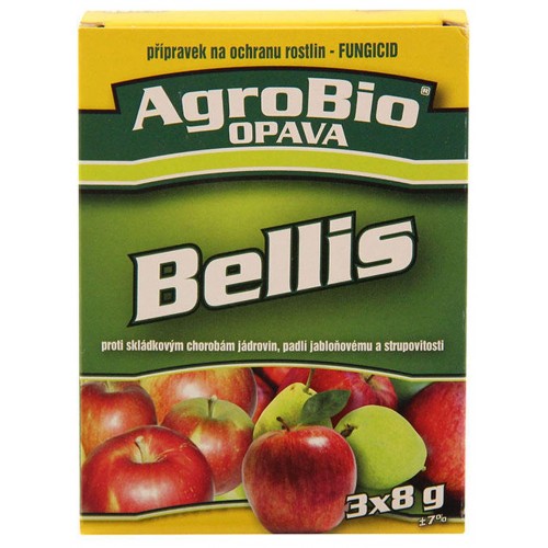 AgroBio BELLIS proti múčnatke jabloňovej 3x8 g