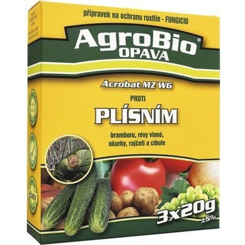 Agrobio ACROBAT MZ WG proti plesniam 3x20 g