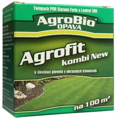AgroBio AGROFIT kombi NEW proti burinám v trávniku na 100 m2