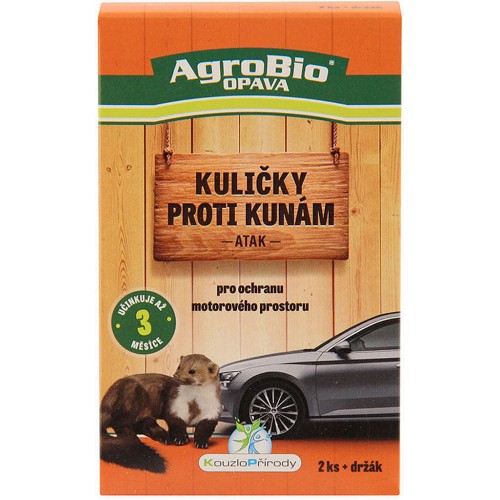 AgroBio ATAK Guličky proti kunám, 2 ks 002164 AgroBio ATAK Guličky proti kunám, 2 ks 002164
