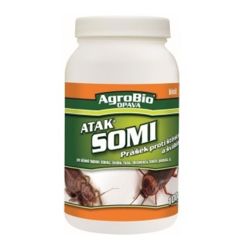 AgroBio ATAK Somi proti plošticiam a švábom, 100 g 002144